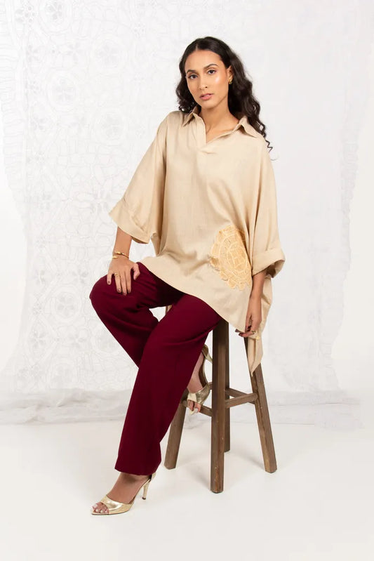 Bata Over Linho Fendi Renascença