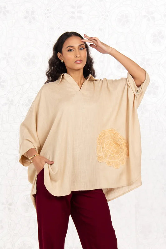 Bata Over Linho Fendi Renascença